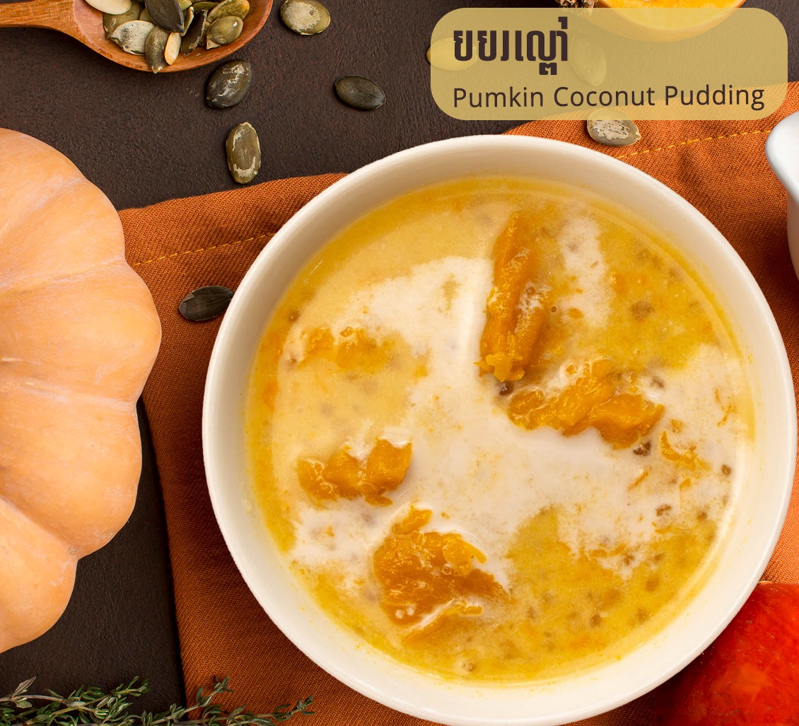 Pumkin Coconut Pudding