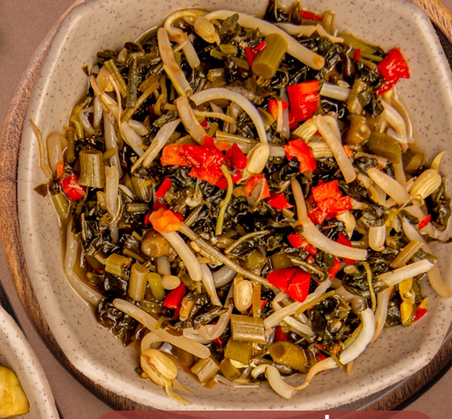 Pickled Cleome Gynandra