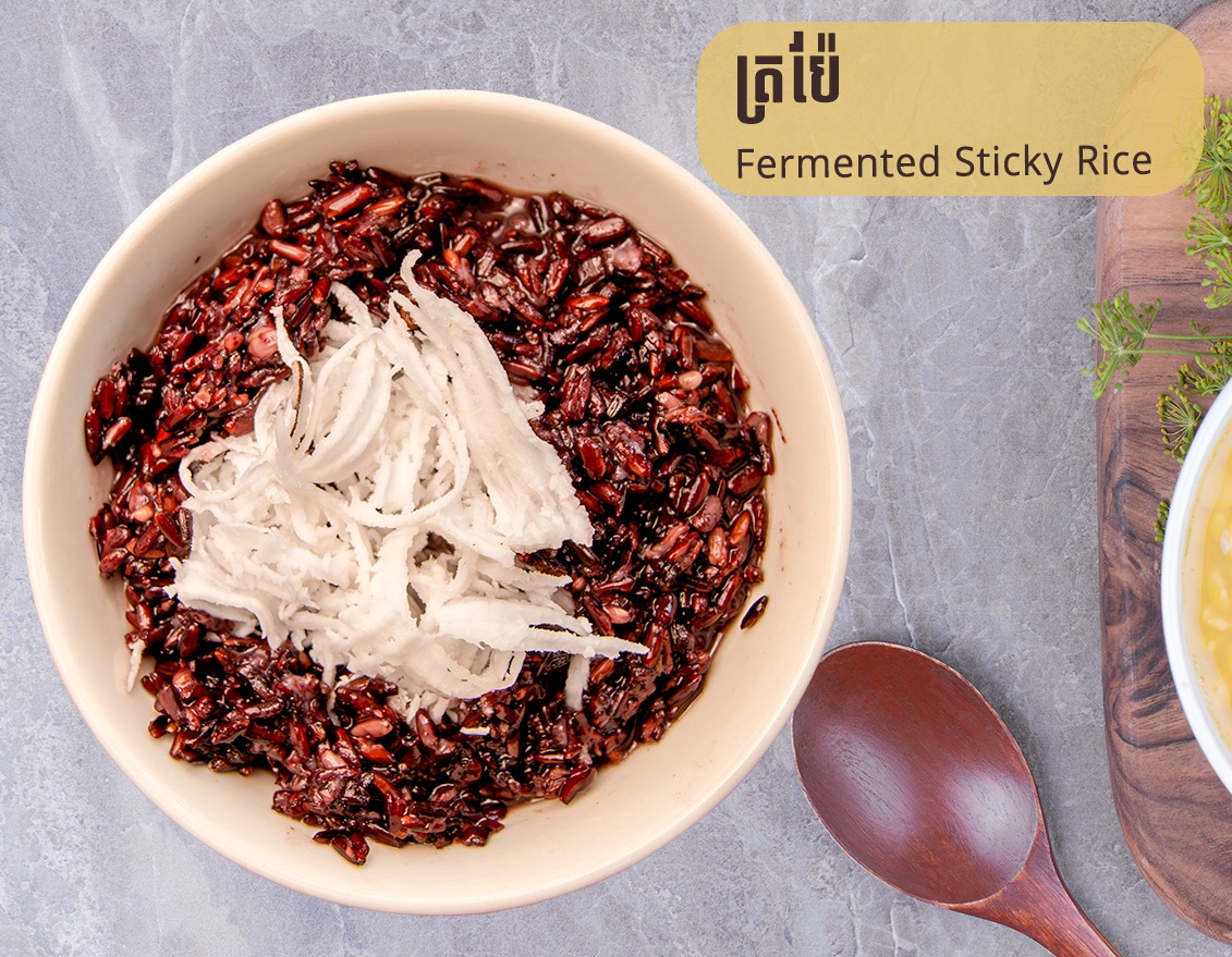Fermented Sticky Rice (Tror-pae)